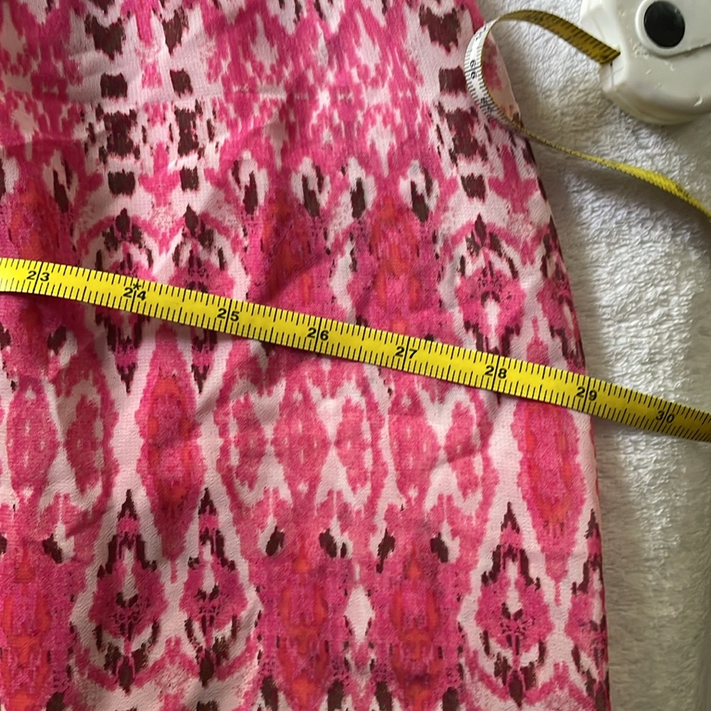 dress barn 18 W diamond pinks ,burgundy , dress - Picture 15 of 16